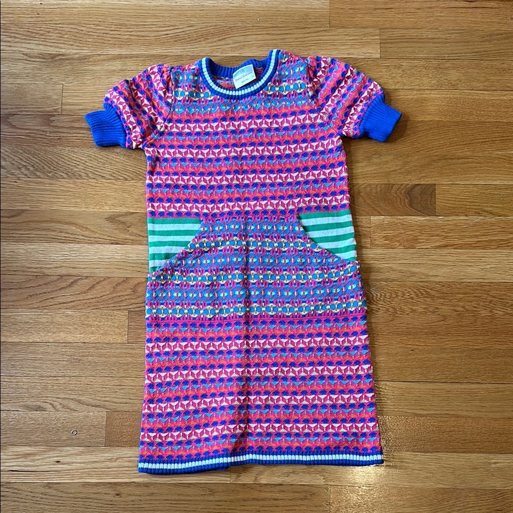Hanna Andersson Multicolor Knit Dress